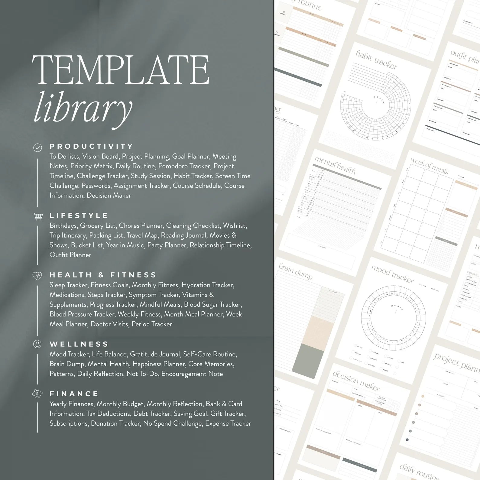 Planner PDF Trois Atlas