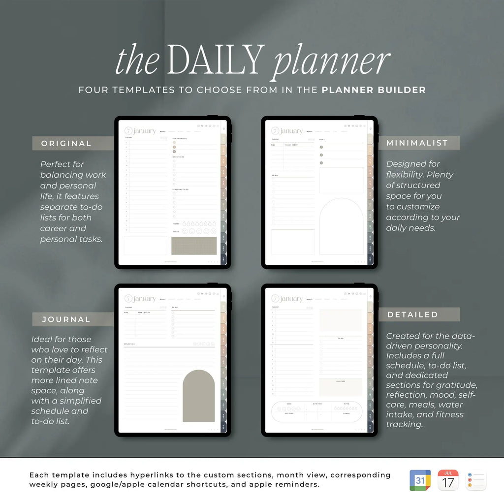 Planner PDF Trois Atlas