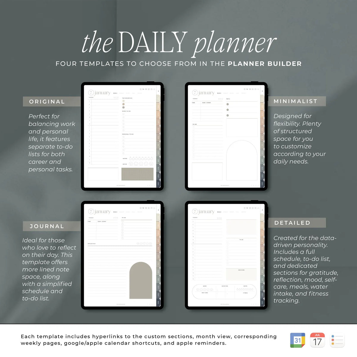Planner PDF Trois Atlas