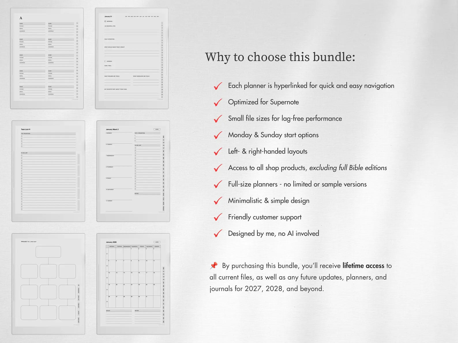 planner pro Gold