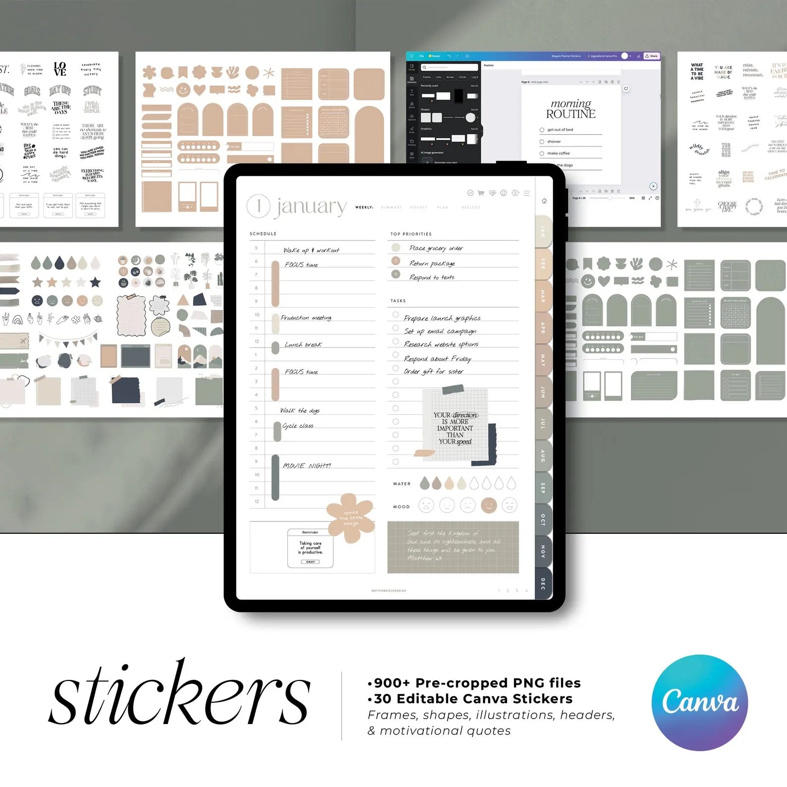 Planner PDF Trois Atlas