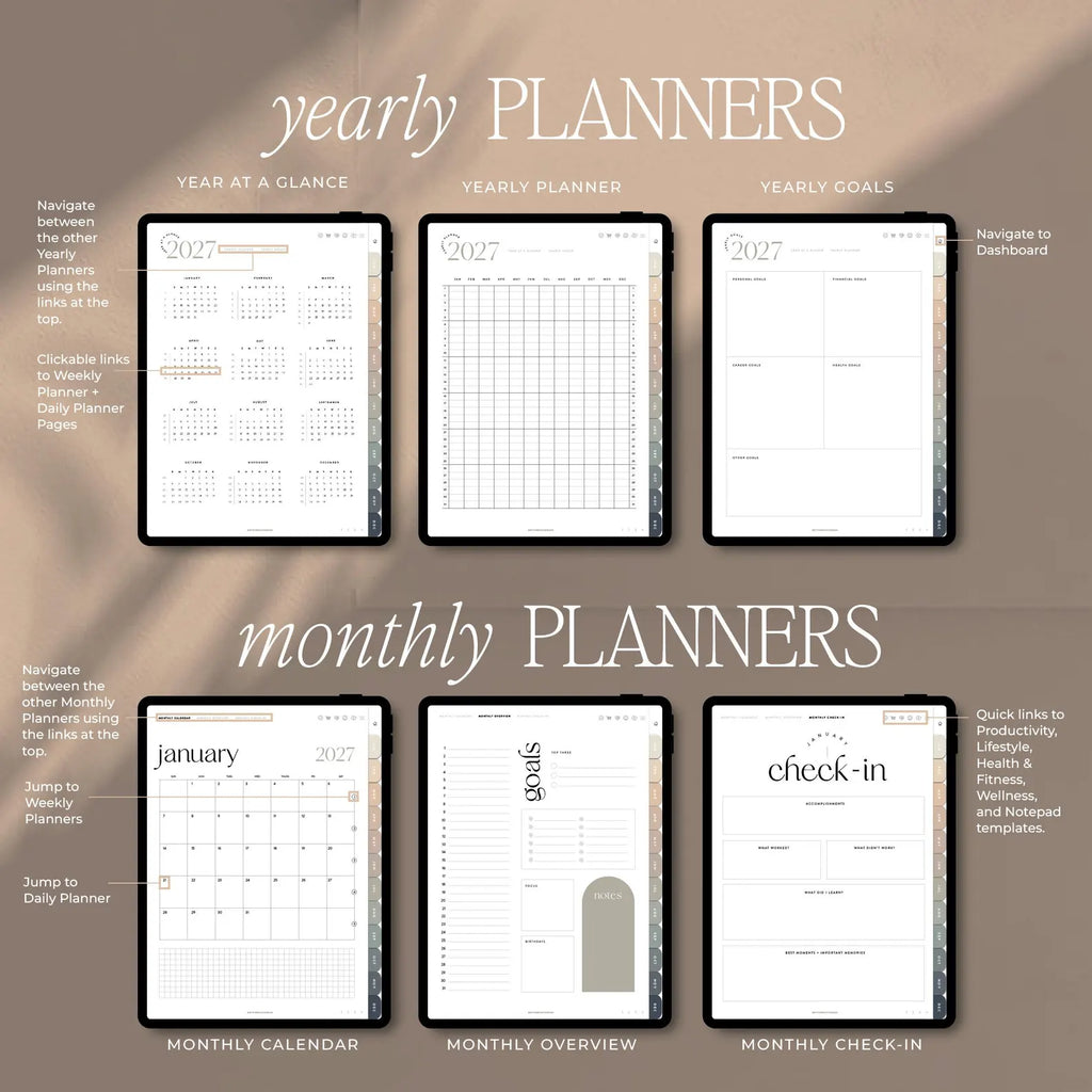 Planner PDF Trois Atlas